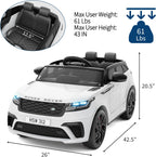 24V Licensed Range Rover HSE 2 Seater Kids Ride-On Car with MP3 & Parental Remote Control