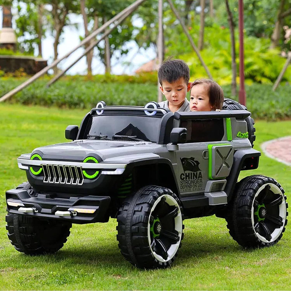 WN-1166 Heavy Duty 4x4 Kids Ride-On Jeep