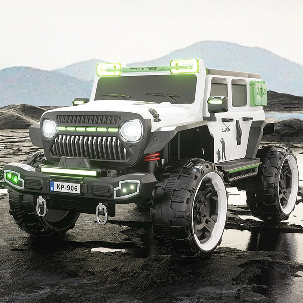 TitanX Armoured Edition 4x4 Battery Operated Jeep for Kids