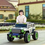 4x4 Off-Road Electric Ride-On Jeep for Kids with Parent Remote Control