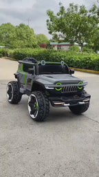 WN-1166 Heavy Duty 4x4 Kids Ride-On Jeep